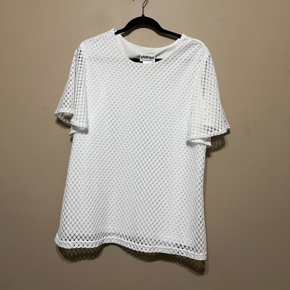 National Lace Knit Blouse